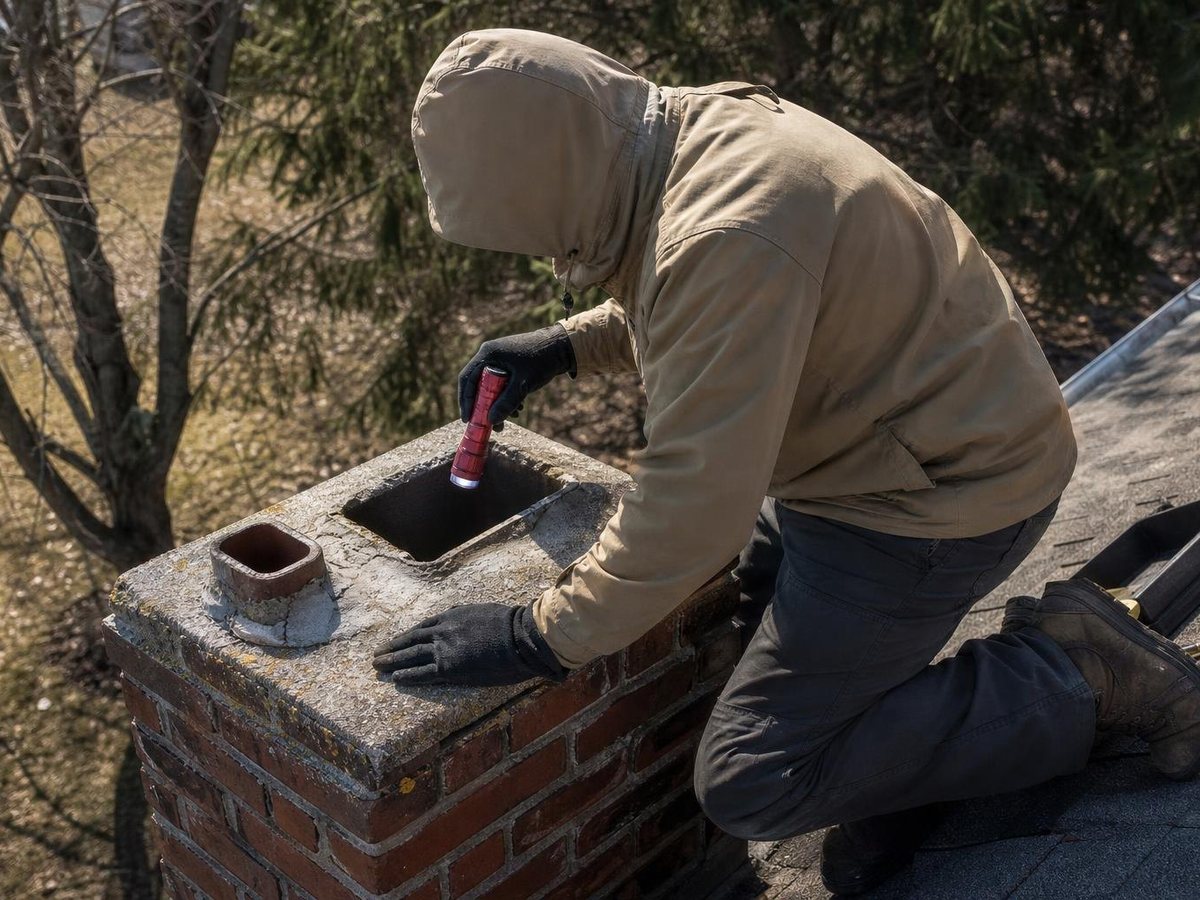 Maplewharf Chimney Service work in Haverhill